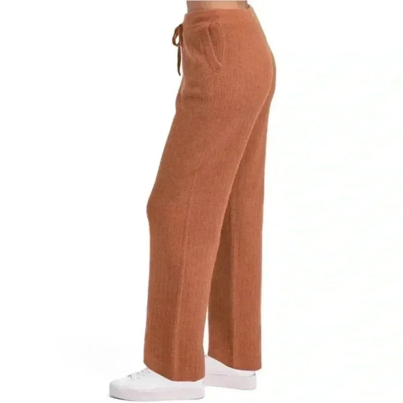 New DKNY Cashmere Blend Sweater Knit Pants Pull On Straight Leg Plus Size NWOT - Picture 3 of 10